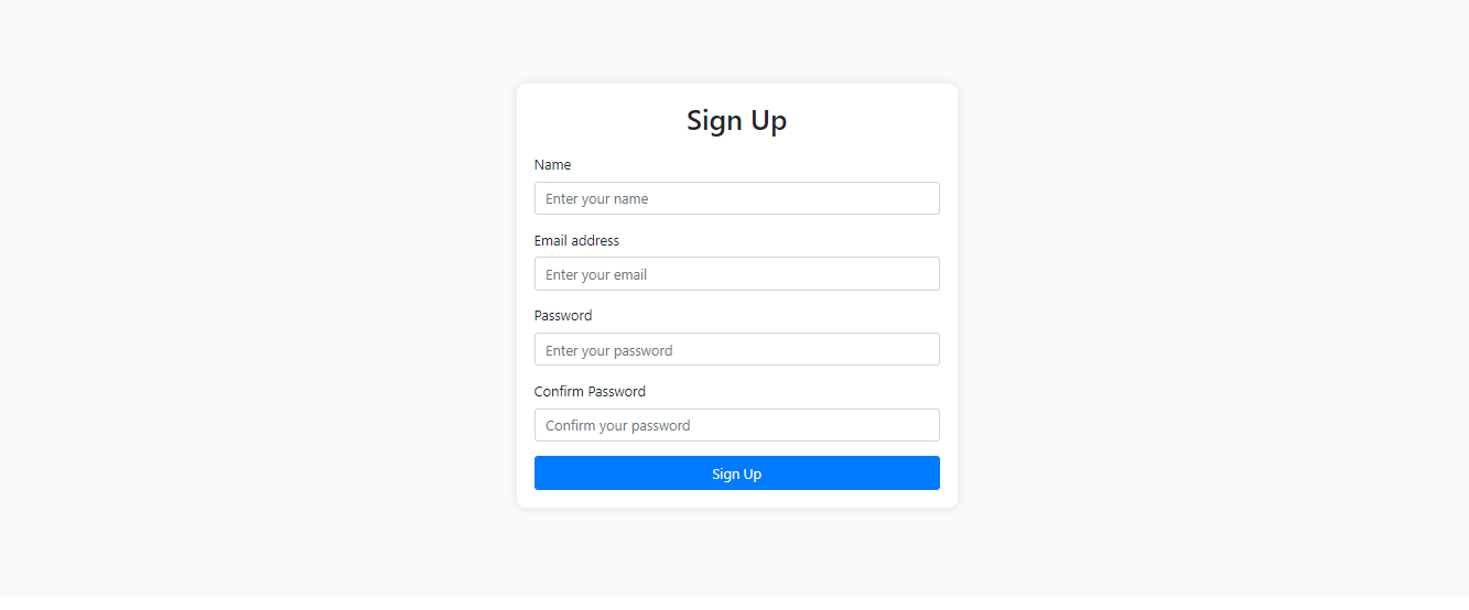 Glass UI signup form html css source code