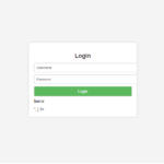 php login form source code